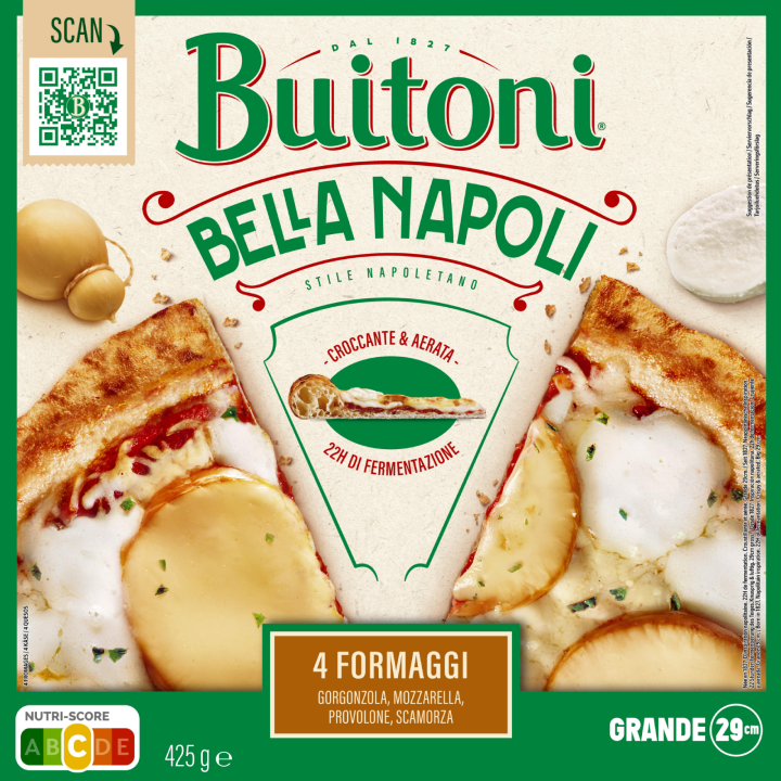 BUITONI BELLA NAPOLI 4 FORMAGGI