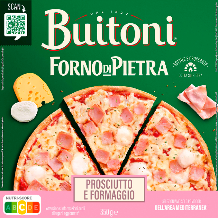 BUITONI FORNO DI PIETRA PROSCIUTTO FORMAGGIO