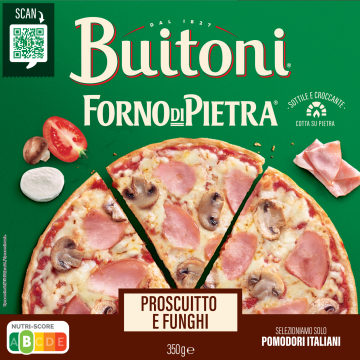 BUITONI FORNO DI PIETRA PROSCIUTTO E FUNGHI