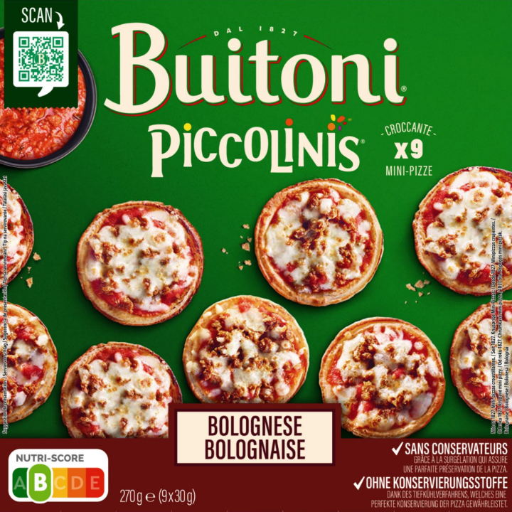 BUITONI PICCOLINIS BOLOGNAISE